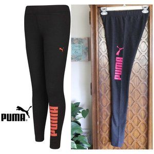 3/$15 PUMA Essentials Graphic Logo Training Legging NWOT